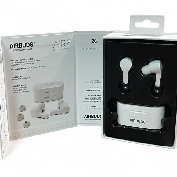AIRBUDS True Wireless Earbuds AIR 2 2G Second Generation - Picture 6 of 7
